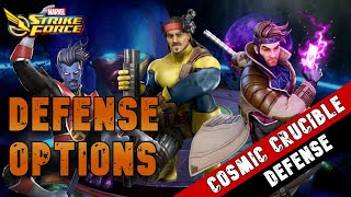 WEEK 3 DEFENSE OPTIONS FOR COSMIC CRUCIBLE - SEASON 7 | Marvel Strike Force by DacierGaming 1,270 views 3 weeks ago 30 minutes