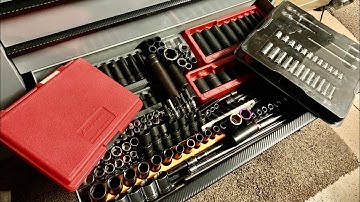 Disorganized socket drawers | how should I organize my sockets..