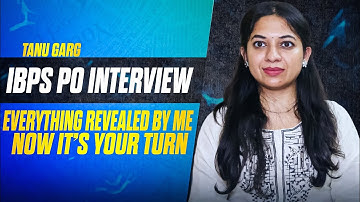 IBPS PO Interview | My Personal  Answers from My Diary! Tanu Garg|