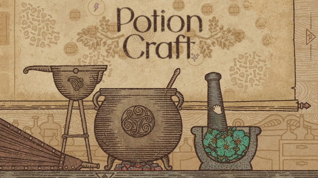 Potion Craft. Alchemy Medieval Print. Potion Craft book. Potion shop schwesterherz