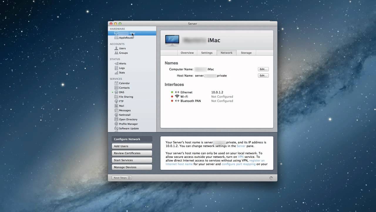 OS X Server 2 (10.8) Tutorials|