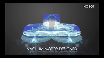 HOBOT 198   Window Cleaning Robot App and Remote Controlled