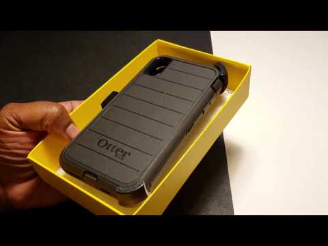 Best "RUGGED" Case Otterbox Defender- iPhone XS Max + Installation Tips
