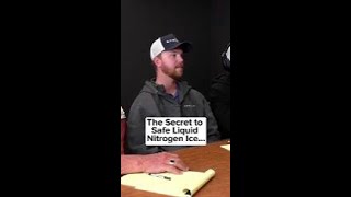 The Secret to Safe Liquid Nitrogen Ice Cream!