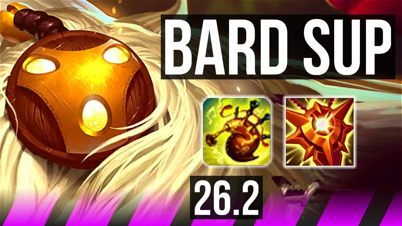 BARD & Jinx vs PYKE & Lucian (SUP) | KR Challenger | 26.2