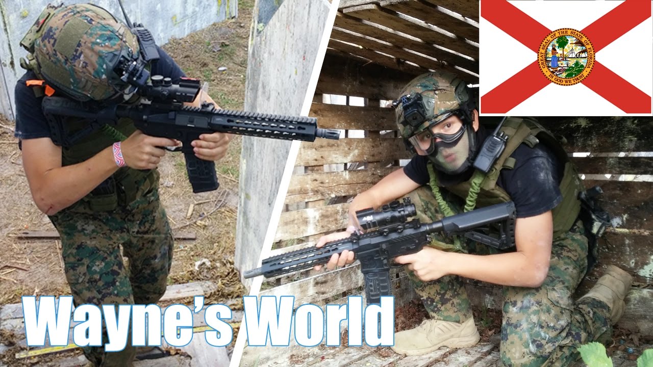 Airsoft In Florida Waynes World YouTube