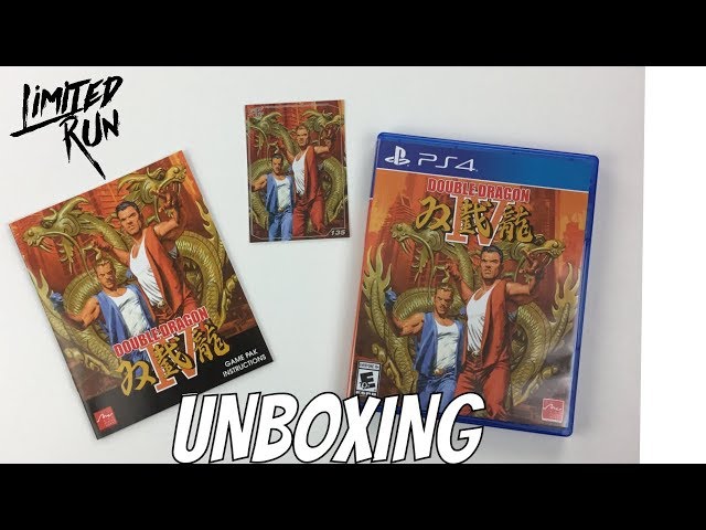 Limited Run Games on X: The Double Dragon IV Classic Edition for Switch  features Billy and Jimmy keychains, the original soundtrack on a mini-CD in  a retro cartridge case, and more! Standard
