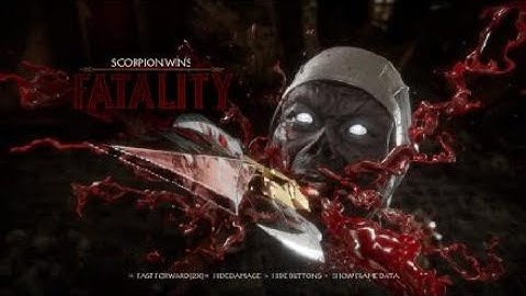 MK11 Scorpion Vs Noob Saibot (Fatality)