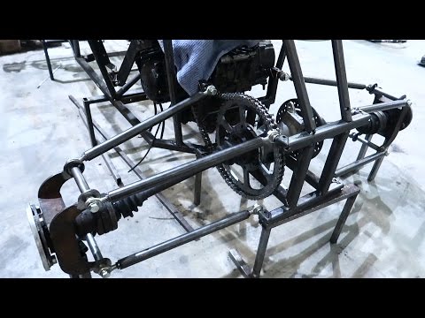 Crosskart Project - Rear frame and A-Arms