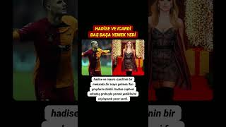 Hadise Mauro Icardi ile buluşma iddiaları üzerine arkadaş grubuyla yemek yedik dedi