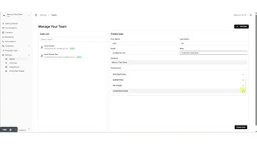 Assign WhatsApp Chat Access to Team Members in Mercuri CX  | Step-by-Step User Permission Guide