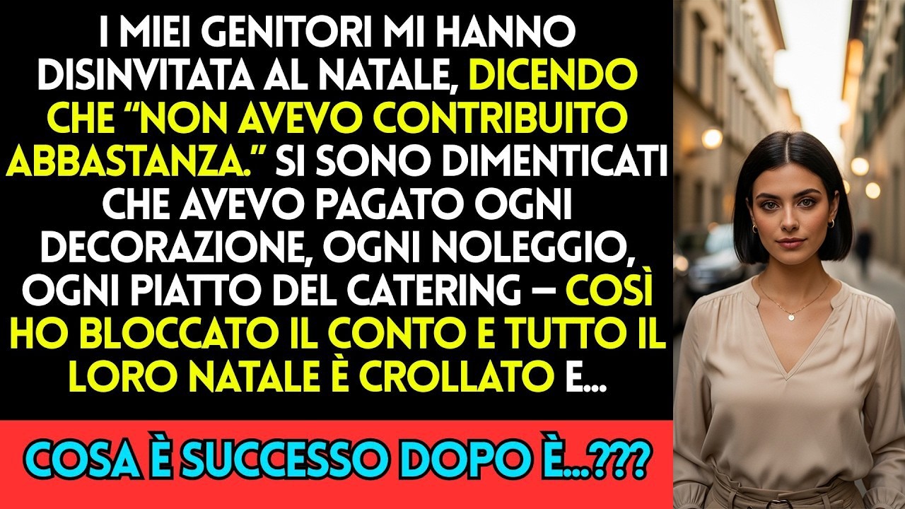 Alle sei e dodici del mattino di Natale, mentre il caffè gocciolava nella moka, il telefono ha vibrato sul piano della cucina. Ho letto il messaggio di mia madre con gli occhi ancora pieni di...