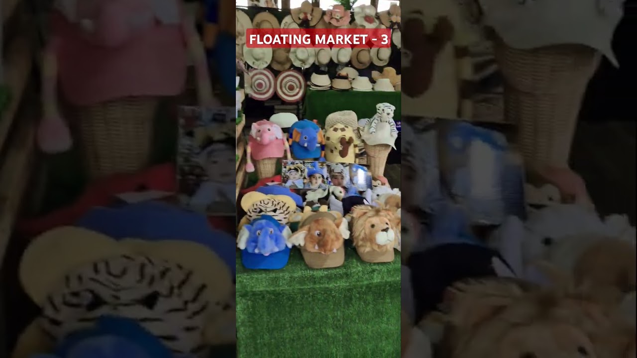 THAILAND TRIP -3 - Floating Market -