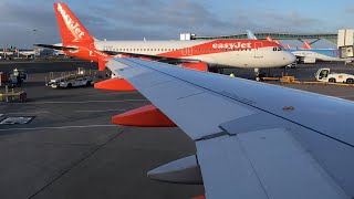 DAWN TAKEOFF | EasyJet A320 Takeoff from London Gatwick Airport