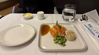 Singapore Airline Business Class from Tokyo, Japan to LA (Narita NRT to LAX)-Boeing 777-300 ER