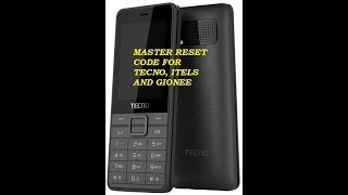 Master Code To Reset Tecno,Gionee and  Itel 2018 screenshot 2