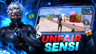 Brazilian 🇧🇷 AUTO AIM Sensitivity ⚙️🎯 || Make Your SENSITIVITY Like Brazilian Player 🤯💀