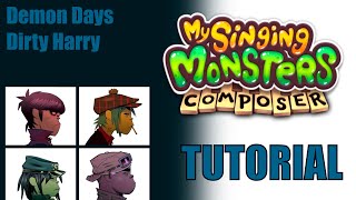 Dirty Harry-MSM Composer tutorial (Gorillaz)