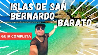 🏖️ISLAS DE SAN BERNARDO ✅GUÍA COMPLETA ‼️COSTOS‼️Las Playas Mas Increíbles De Colombia🇨🇴✈️
