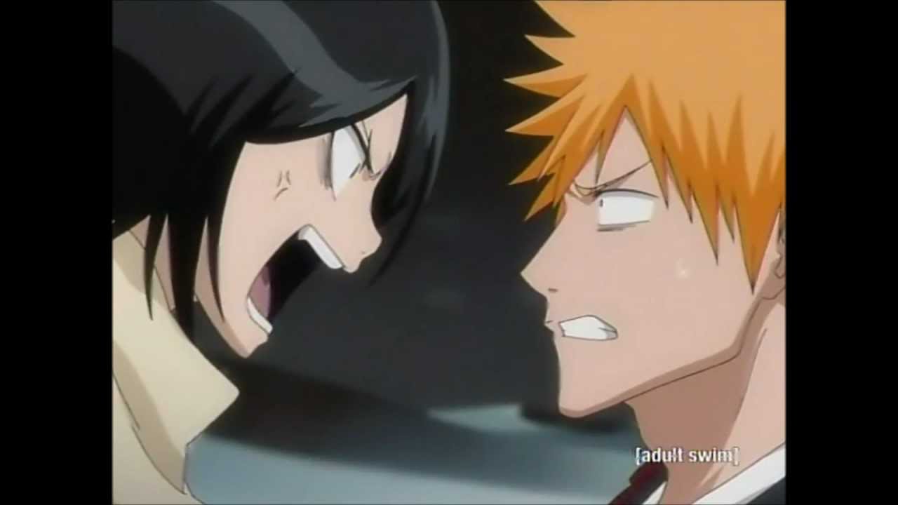 Rukia and Renji punch Ichigo! (Dubbed in English) - YouTube