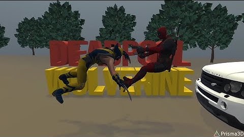 Deadpool and Wolverine animation. #prisma3danimation #deadpool #wolverine