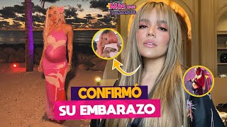 THIS IS HOW KAROL G CONFIRMED HER PREGNANCY.