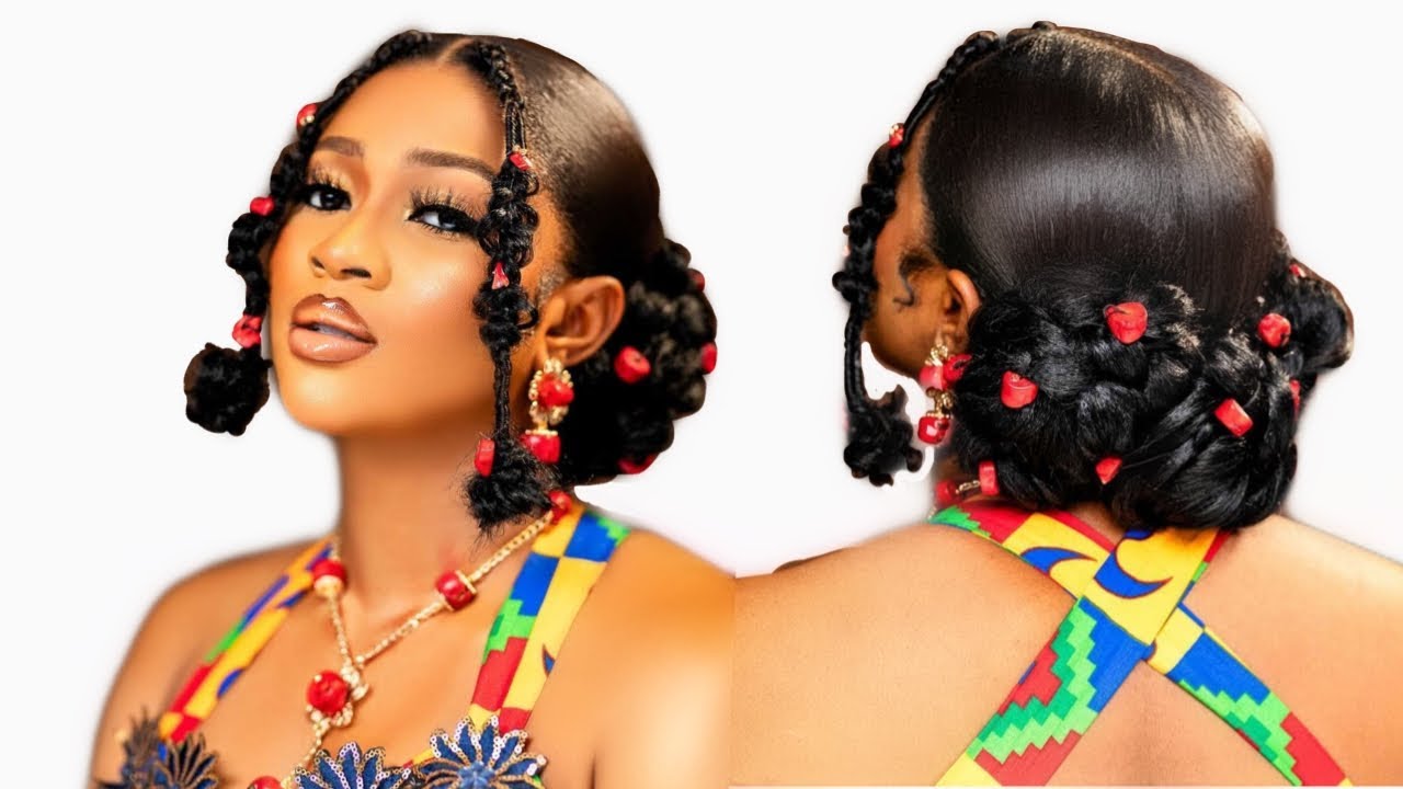 Latest bridal hairstyles in Ghana - YEN.COM.GH