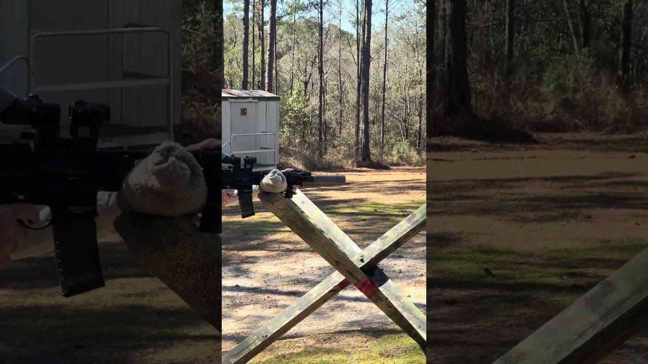 B&T Versa36 @200yds w/55gr and Hk MR556A4