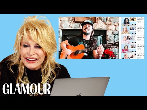 Dolly Parton Watches Fan Covers on YouTube | Glamour