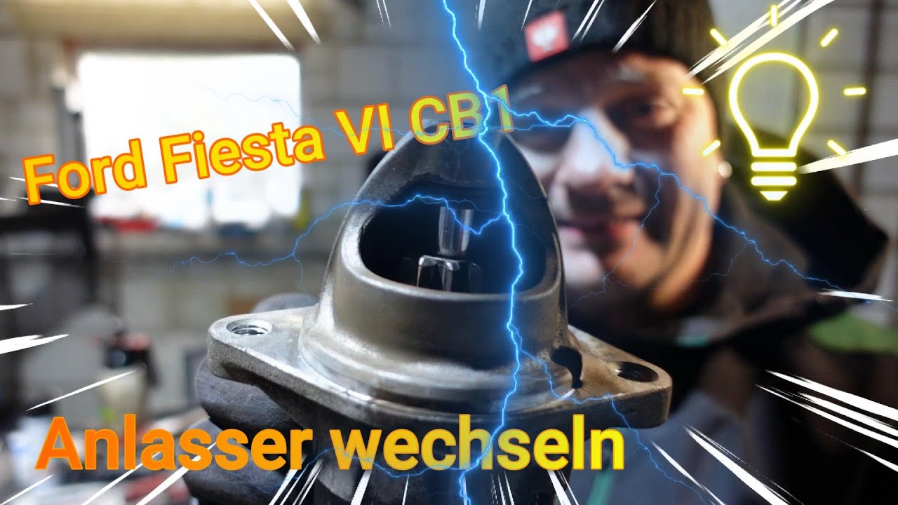Wo Sitzt Der Anlasser Beim Ford Fiesta Ford Fiesta VI CB1 "Anlasser ersetzen" - YouTube