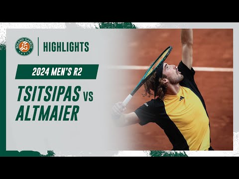 Tsitsipas vs Altmaier Round 2 Highlights | Roland-Garros 2024
