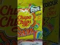 Chupa chup bites  sour flavour candy sweet asmr shorts spain