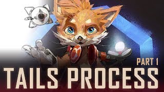 Miles 'Tails' Prower PAINTING PROCESS Pt 1 Miles 'Tails' Prower PAINTING PROCESS Pt 1