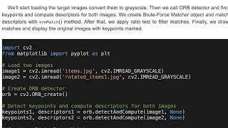 Keypoints Matching Example with Brute-Force method in OpenCV Wealth