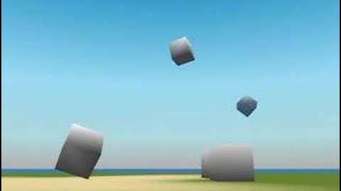 Collision demo of my 3D engine