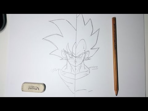 Como Desenhar o Goku - Tutorial Passo a Passo  Coloriage dragon ball z,  Dessin goku, Fond d'ecran dessin