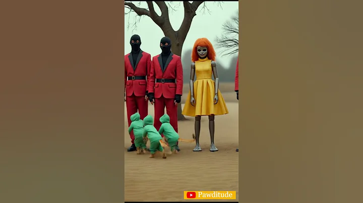 Watch the video about Squid Game with Kittens! They Take It Too Seriously!