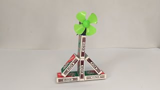 How To Make A Fan With A Box And A Dc Motor