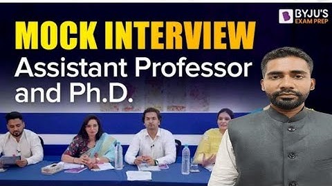 #assistantprofessor #interview#education  #iasinterview#UGC #NETEducation #phdinterview  Absharuddin