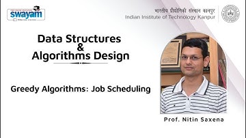 Lecture 35: Greedy Algorithms: Job Scheduling