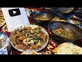 Huge BBQ Platter & Vegetable Handi | Boat Basin Karachi Food Street | Pakistani Street Food