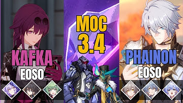 Memory of Chaos 3.4 | Kafka & Phainon | Honkai Star Rail