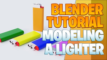 Modeling a lighter Blender Tutorial