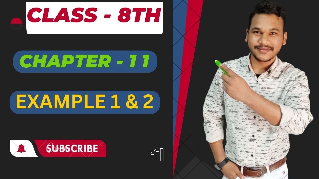 Class 8th maths chapter - 11 Direct inverse & proportions example 1 & 2 ...