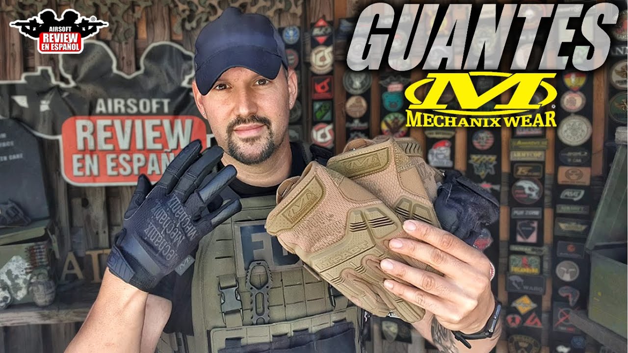 Guantes tácticos M-Pact verde militar - Mechanix 