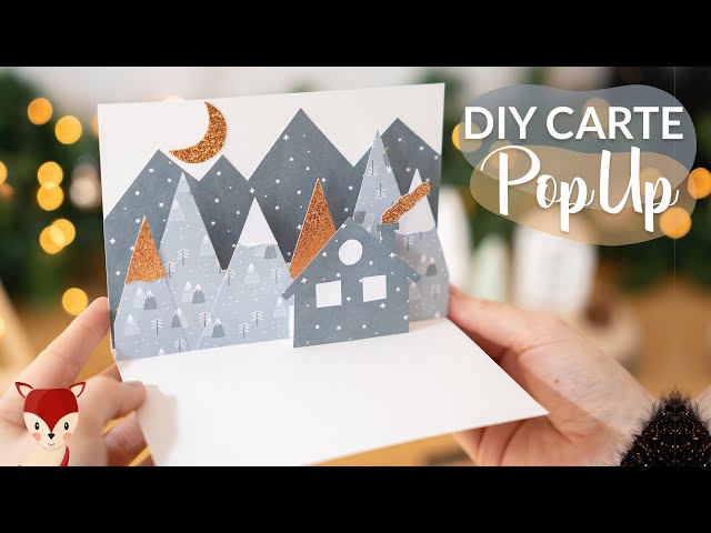 club.kinder.fr - DIY - Comment fabriquer une carte de voeux