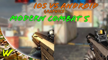 Modern Combat 5 "iOS VS Android" (A7 VS Tegra K1) (Multiplayer) (HD)