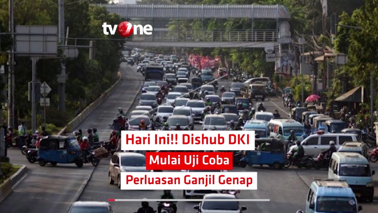 tv one live streaming free Hari Ini!! Dishub DKI Mulai Uji Coba Perluasan Ganjil Genap