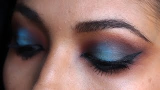 ✨ Nomi Does Makeup! ✨  .: Dark n Sultry, Brown n Blue? (Teal?) :.