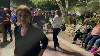 Plaza de Armas. Torreón Coahuila. Las chiquillas